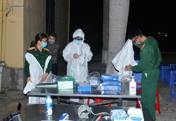 Những tâm sự từ nơi cách ly của quân đội